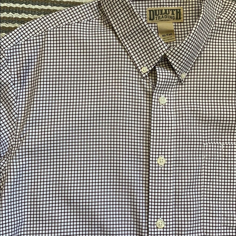 Duluth Trading Dress Shirt, set of 2.  SZ XL Tall - Picture 4 of 6